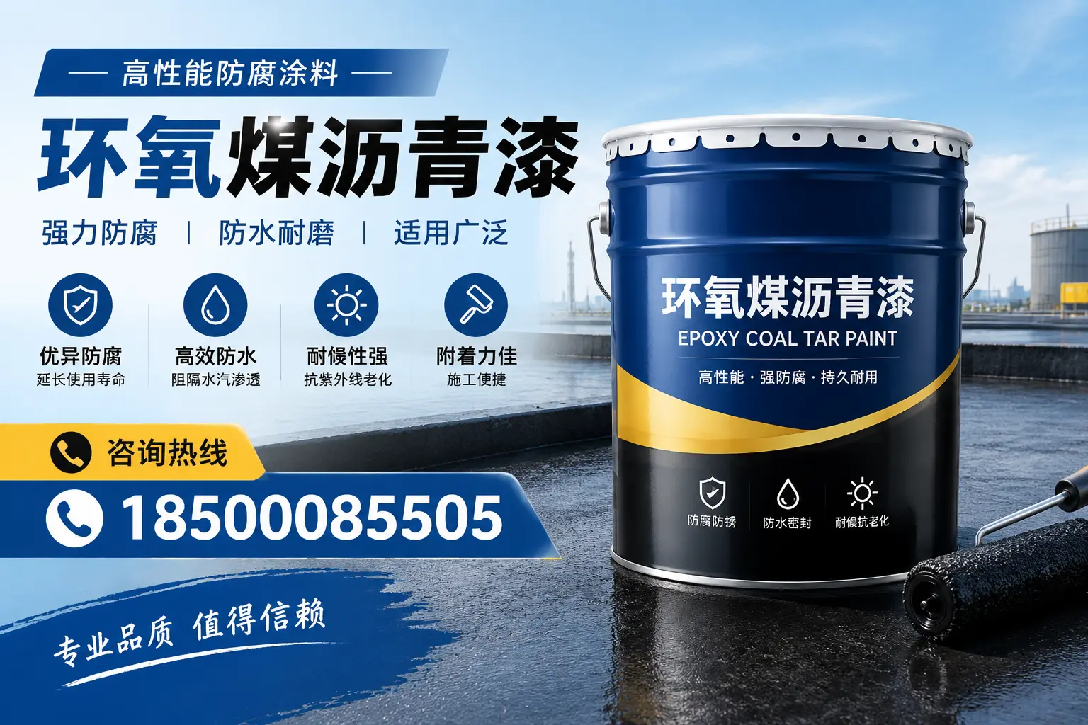 环氧煤沥青漆的主要成分与功能，宝鸡用户深度了解